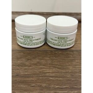 Kiehls Creamy Eye Treatment with Avocado .95 FL, 2 Containers Sealed